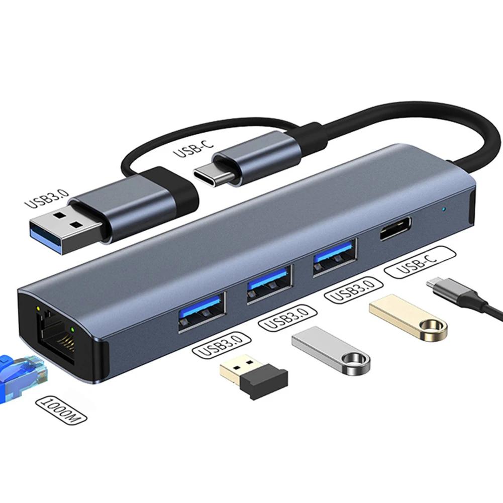 ƺ Ʈ PC USB ̴ , USB CŸ 3.0, PD 100W ⰡƮ ̴ RJ45 ŷ ̼, 1000, 100Mbps, USB3.0 